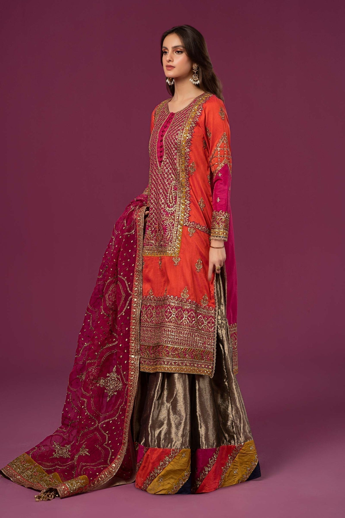 Maria B | Formal Wears | SF-EF24-27 -  Maria B Formal -  Agha Fabrics