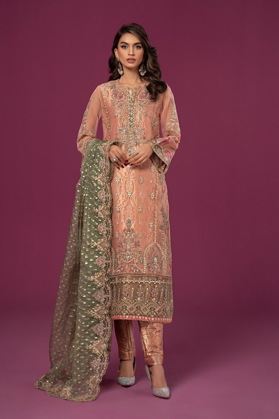 Maria B | Formal Wears | SF-EF24-37 -  Maria B Formal -  Agha Fabrics