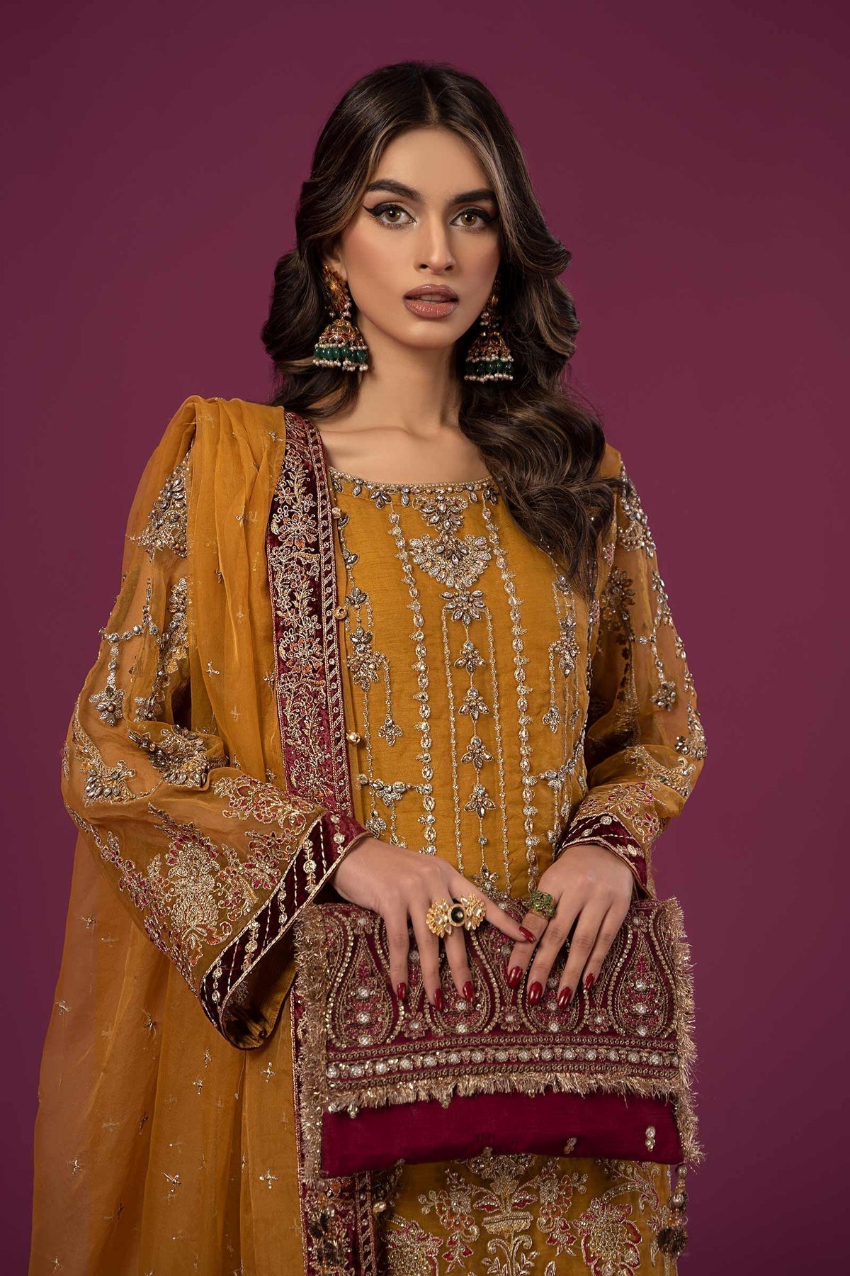 Maria B | Formal Wears | SF-EF24-45 -  Maria B Formal -  Agha Fabrics