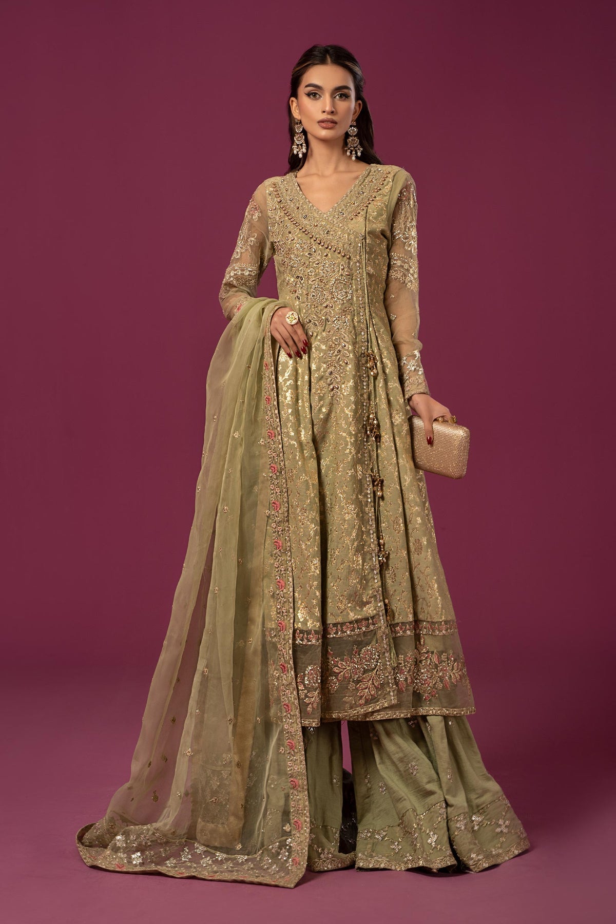 Maria B | Formal Wears | SF-EF24-70 -  Maria B Formal -  Agha Fabrics