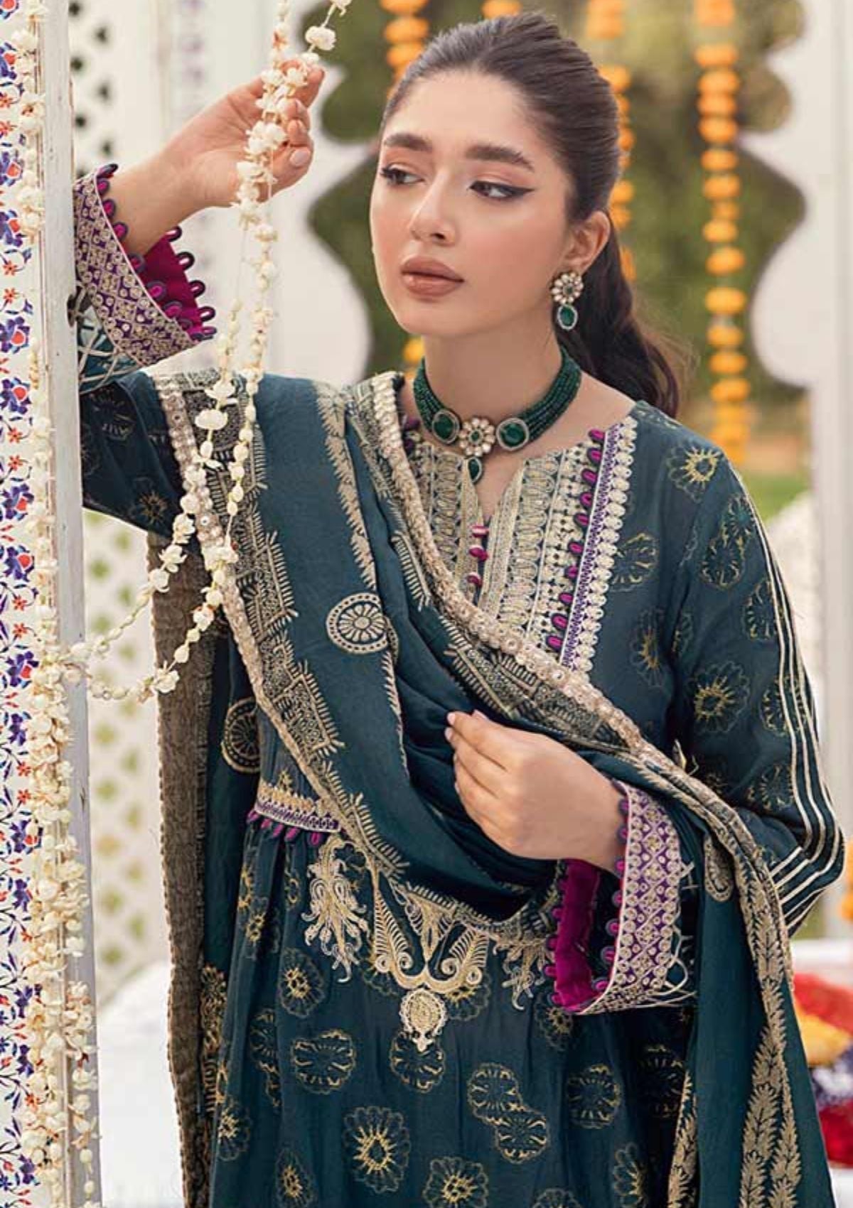 Summer Dress - Al Zohaib - Sunehri Sham - D#06