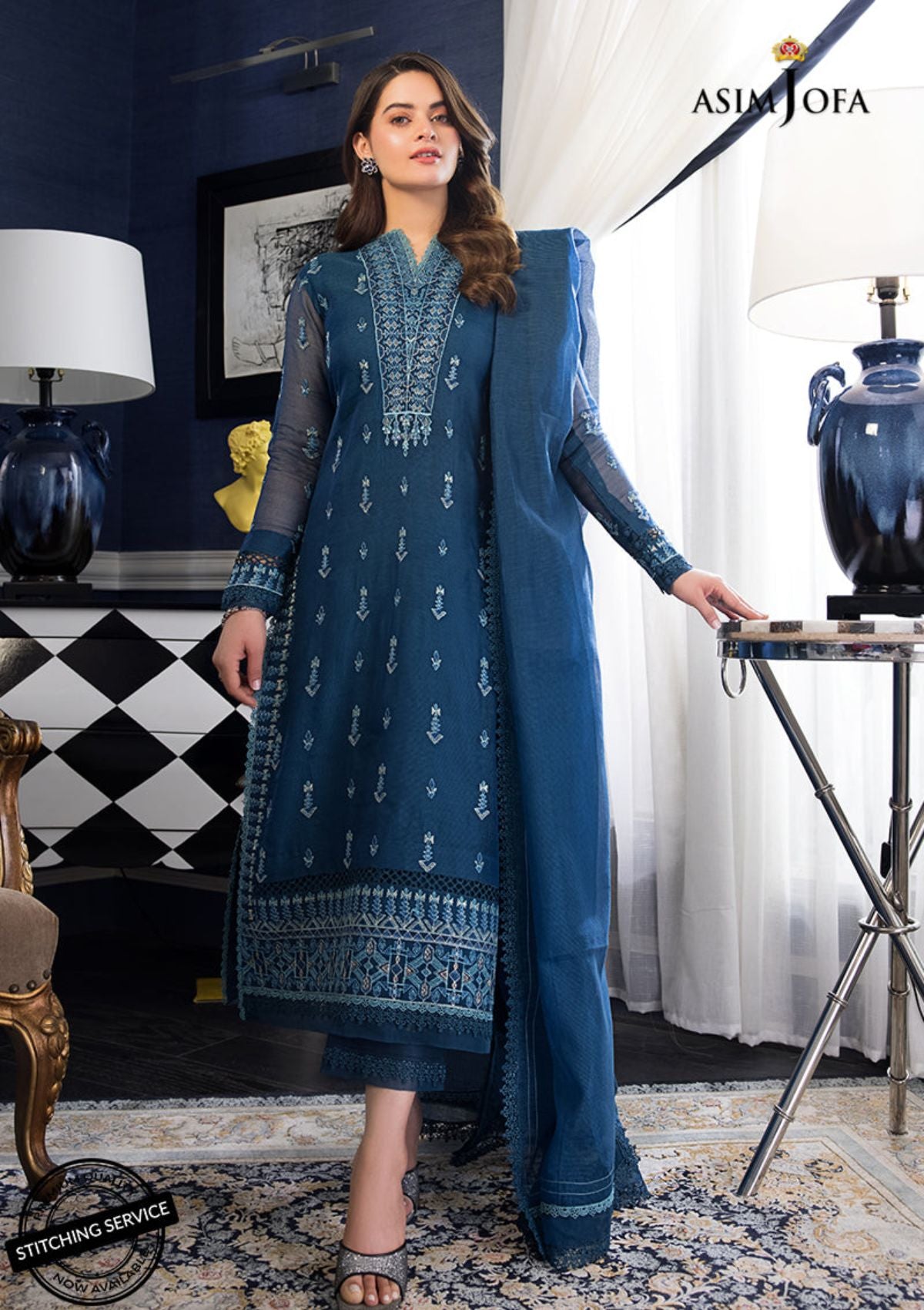 Winter Collection - Asim Jofa - Iqra & Minal - AJIM#20