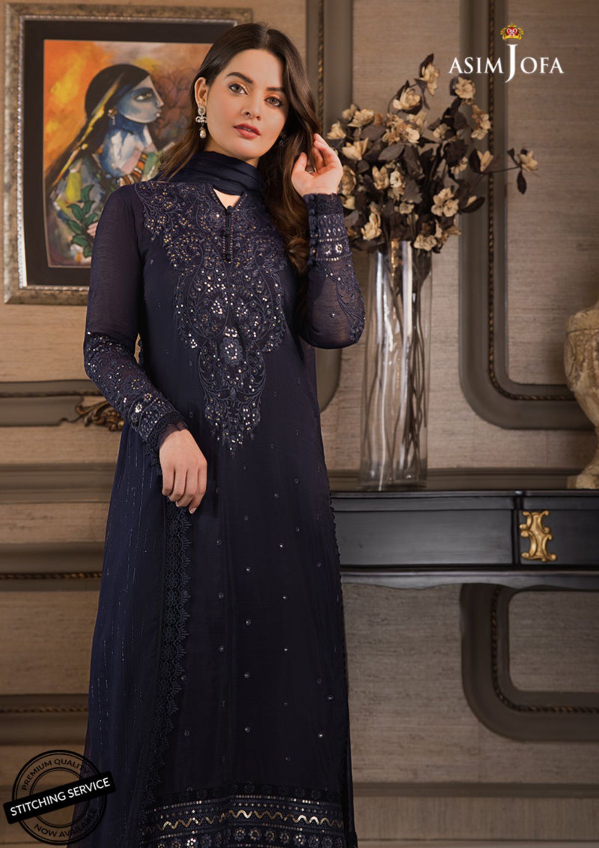 Winter Collection - Asim Jofa - Iqra & Minal - AJIM#4