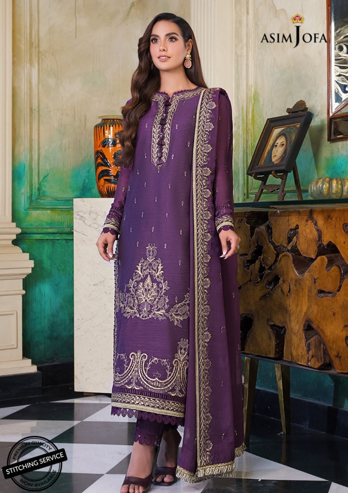 Winter Collection - Asim Jofa - Iqra & Minal - AJIM#5