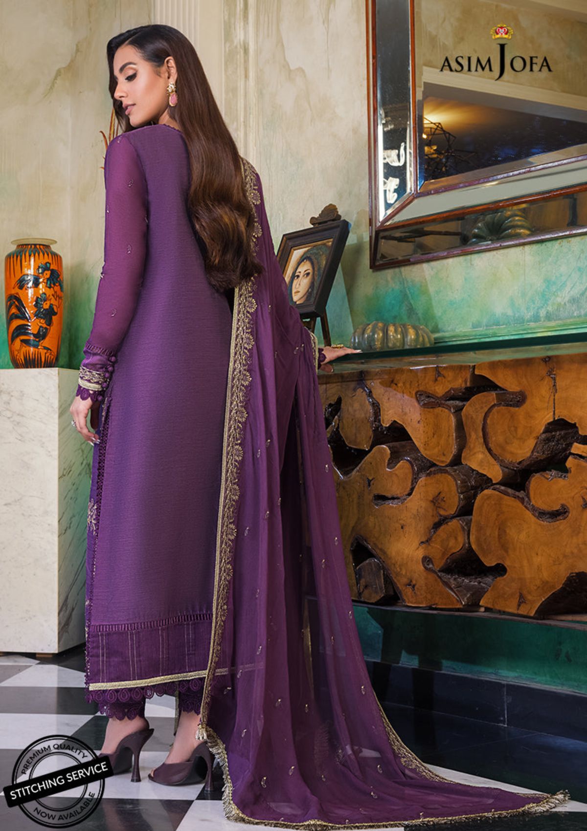 Winter Collection - Asim Jofa - Iqra & Minal - AJIM#5