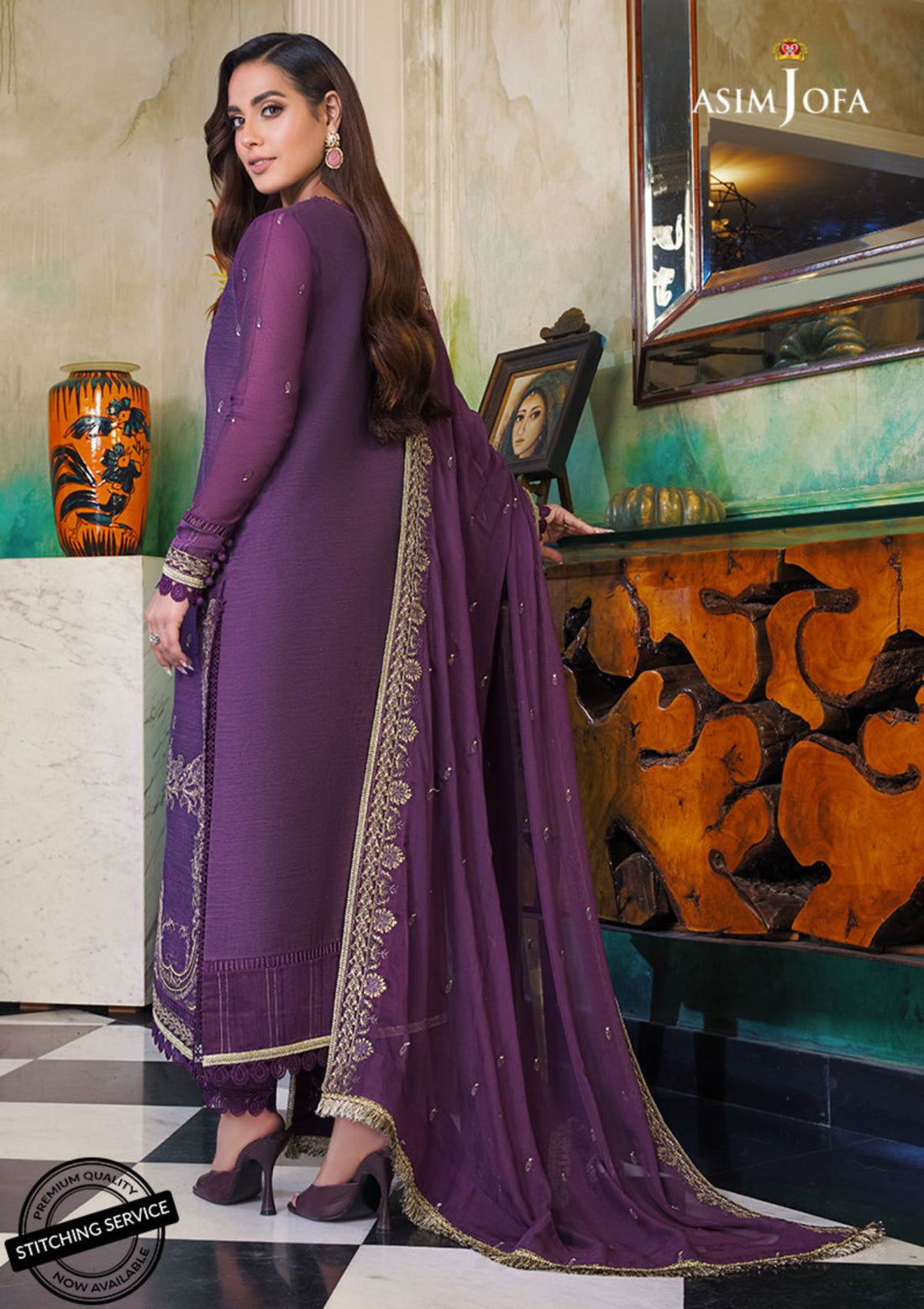 Winter Collection - Asim Jofa - Iqra & Minal - AJIM#5
