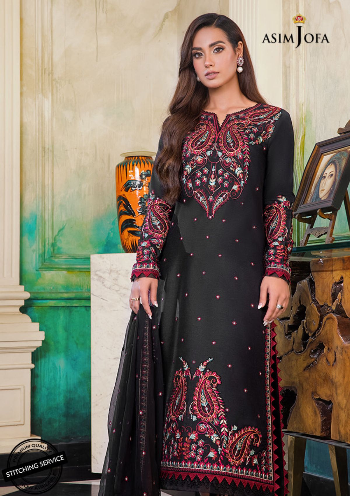 Winter Collection - Asim Jofa - Iqra & Minal - AJIM#7