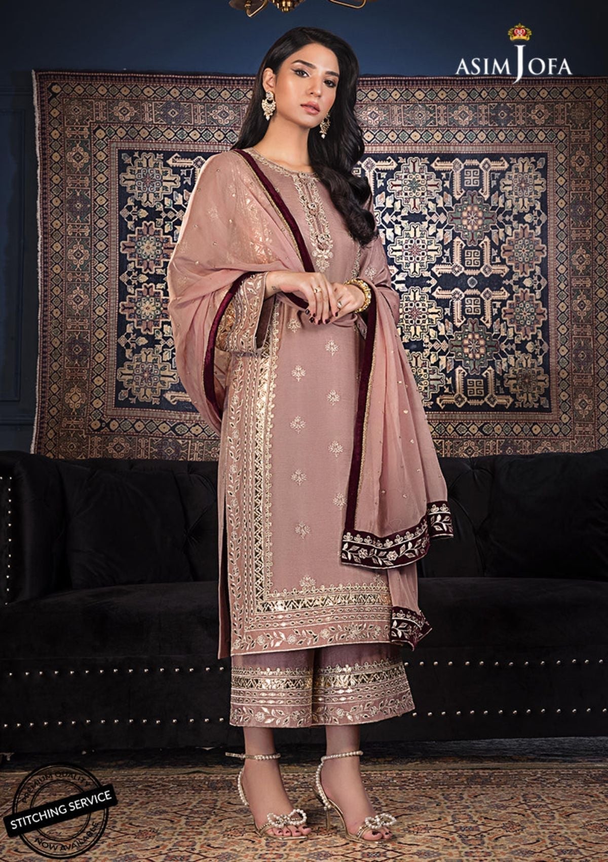 Winter Collection - Asim Jofa - Ramsha Edit - AJRE#5