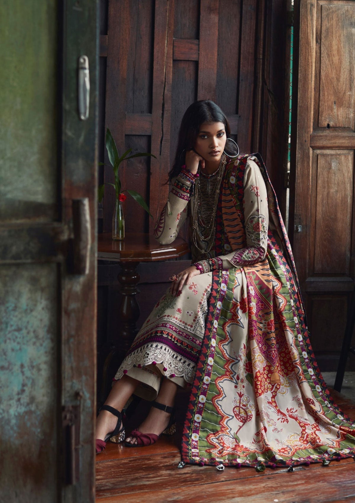 Winter Collection - Elan - Unstitched - D#09 (Berina)