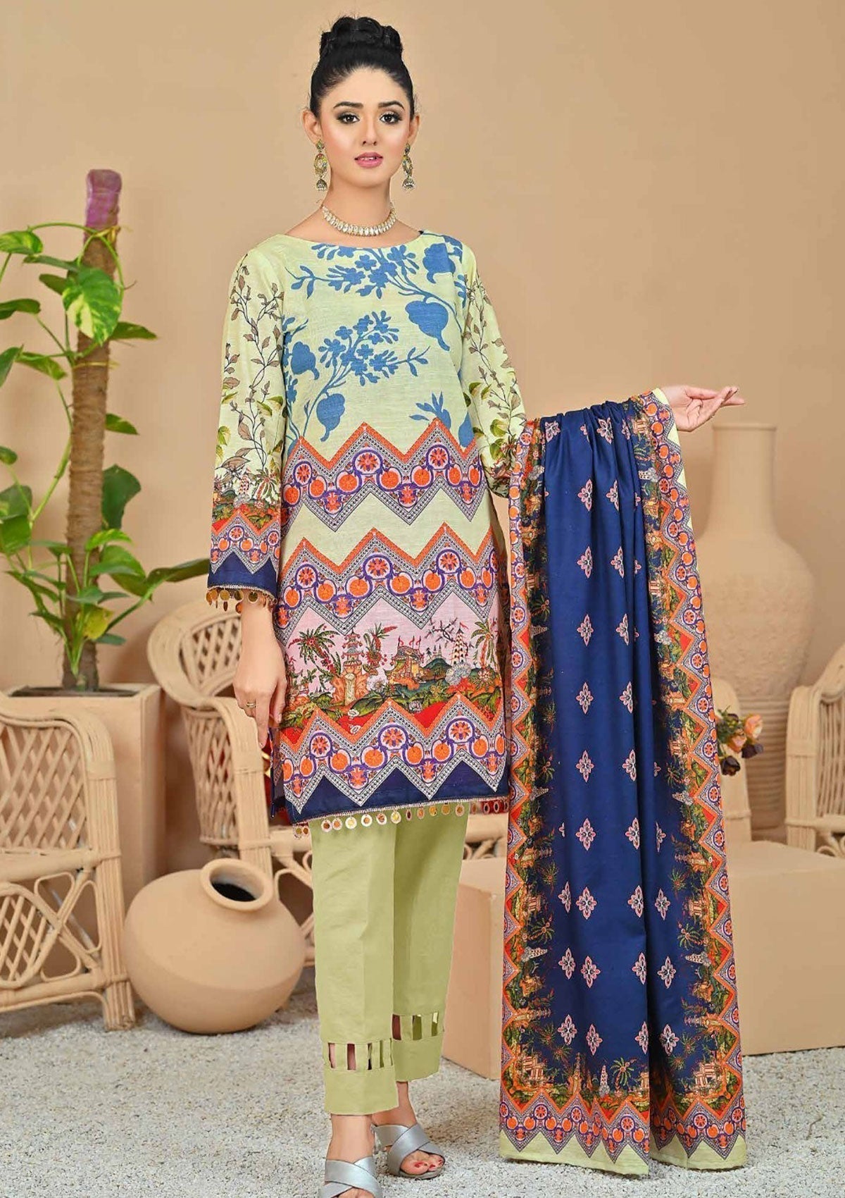 Winter Collection - Fiza Noor - Zarminay - Khaddar - FN#05