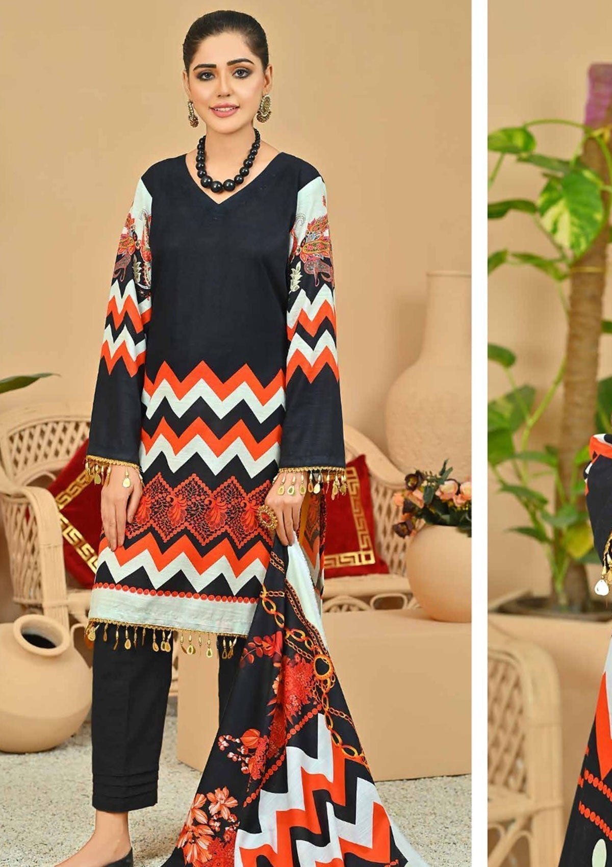 Winter Collection - Fiza Noor - Zarminay - Khaddar - FN#11