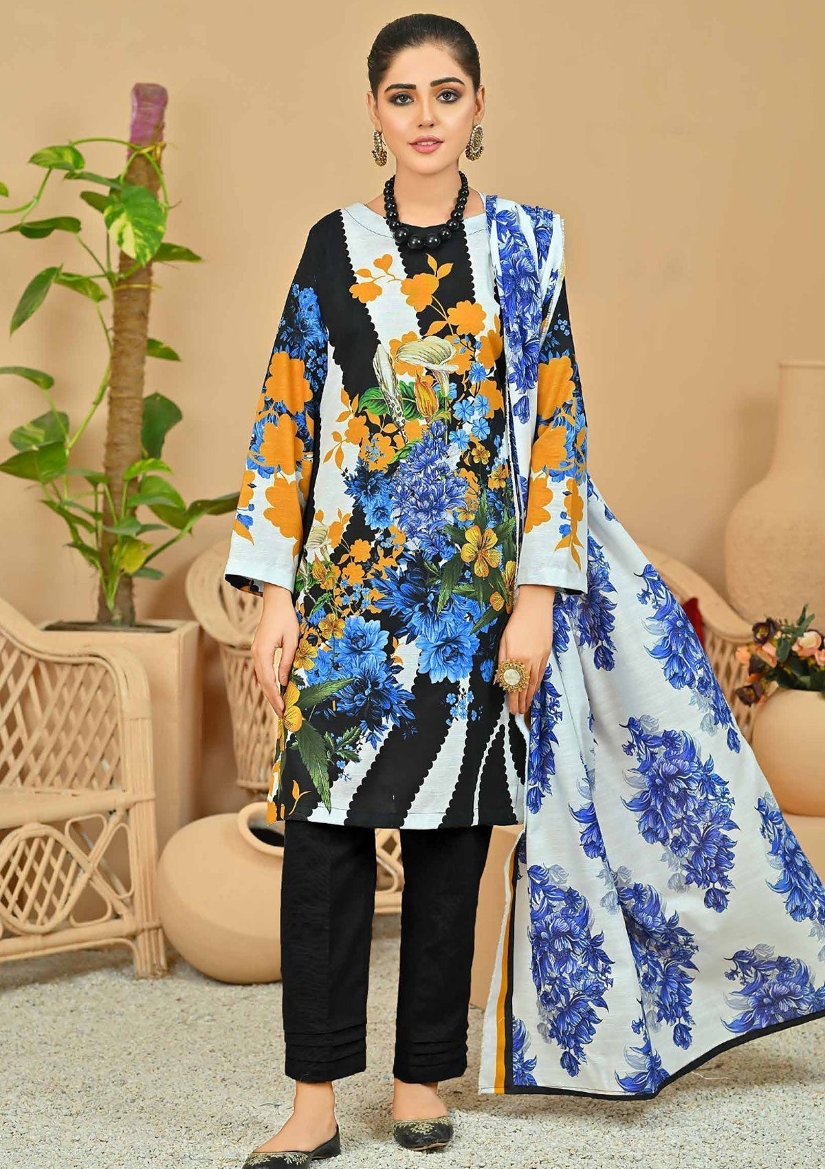 Winter Collection - Fiza Noor - Zarminay - Khaddar - FN#16 A