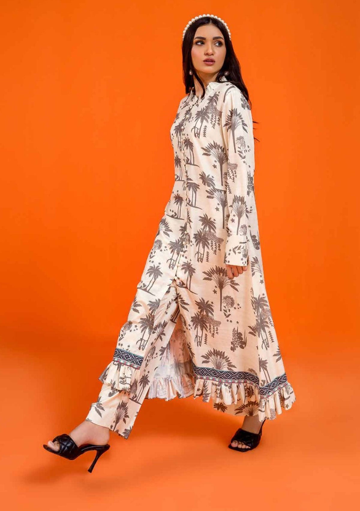 Winter Collection - Jahanara - Coral - CJ11#01 JE