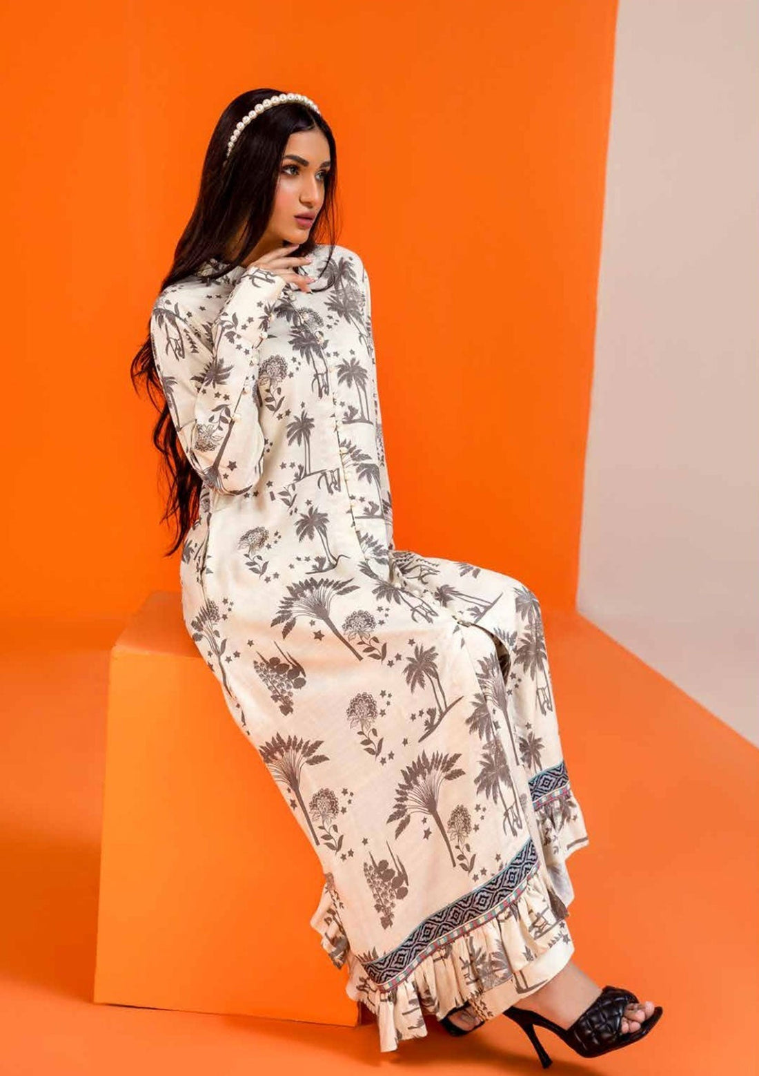 Winter Collection - Jahanara - Coral - CJ11#01 JE