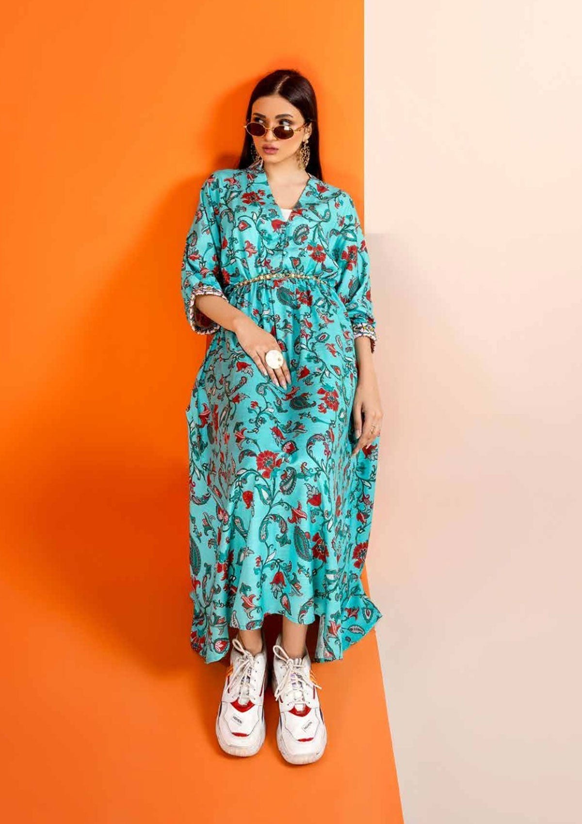 Winter Collection - Jahanara - Coral - CJ11#03 IY