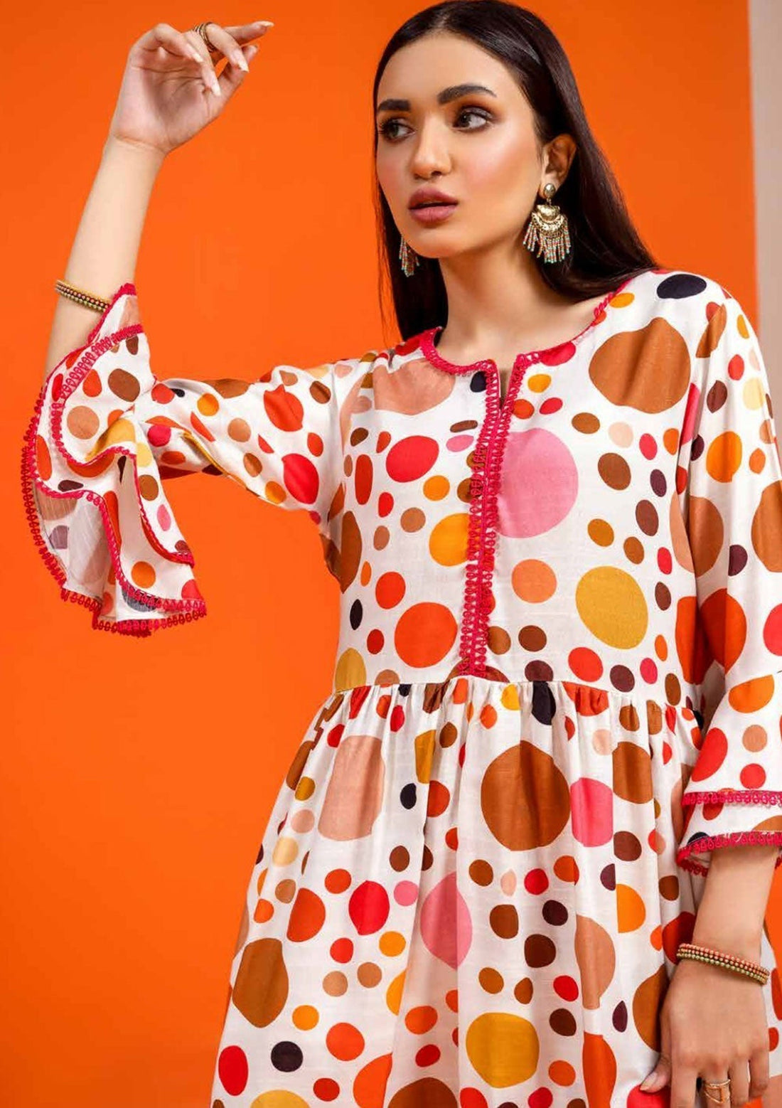 Winter Collection - Jahanara - Coral - CJ11#04 PA
