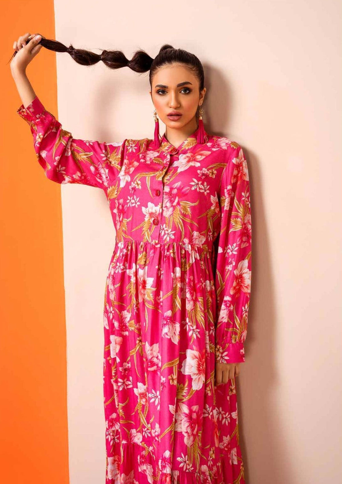 Winter Collection - Jahanara - Coral - CJ11#09 FA
