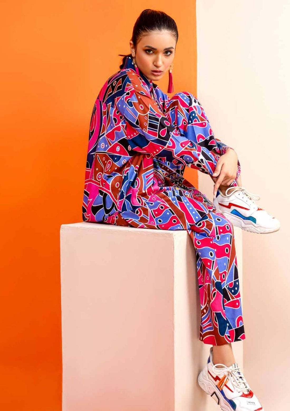 Winter Collection - Jahanara - Coral - CJ11#10 AT