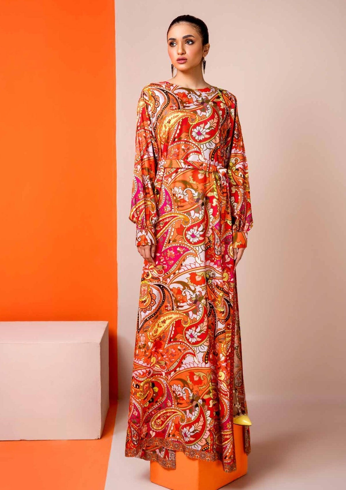 Winter Collection - Jahanara - Coral - CJ11#12 PY
