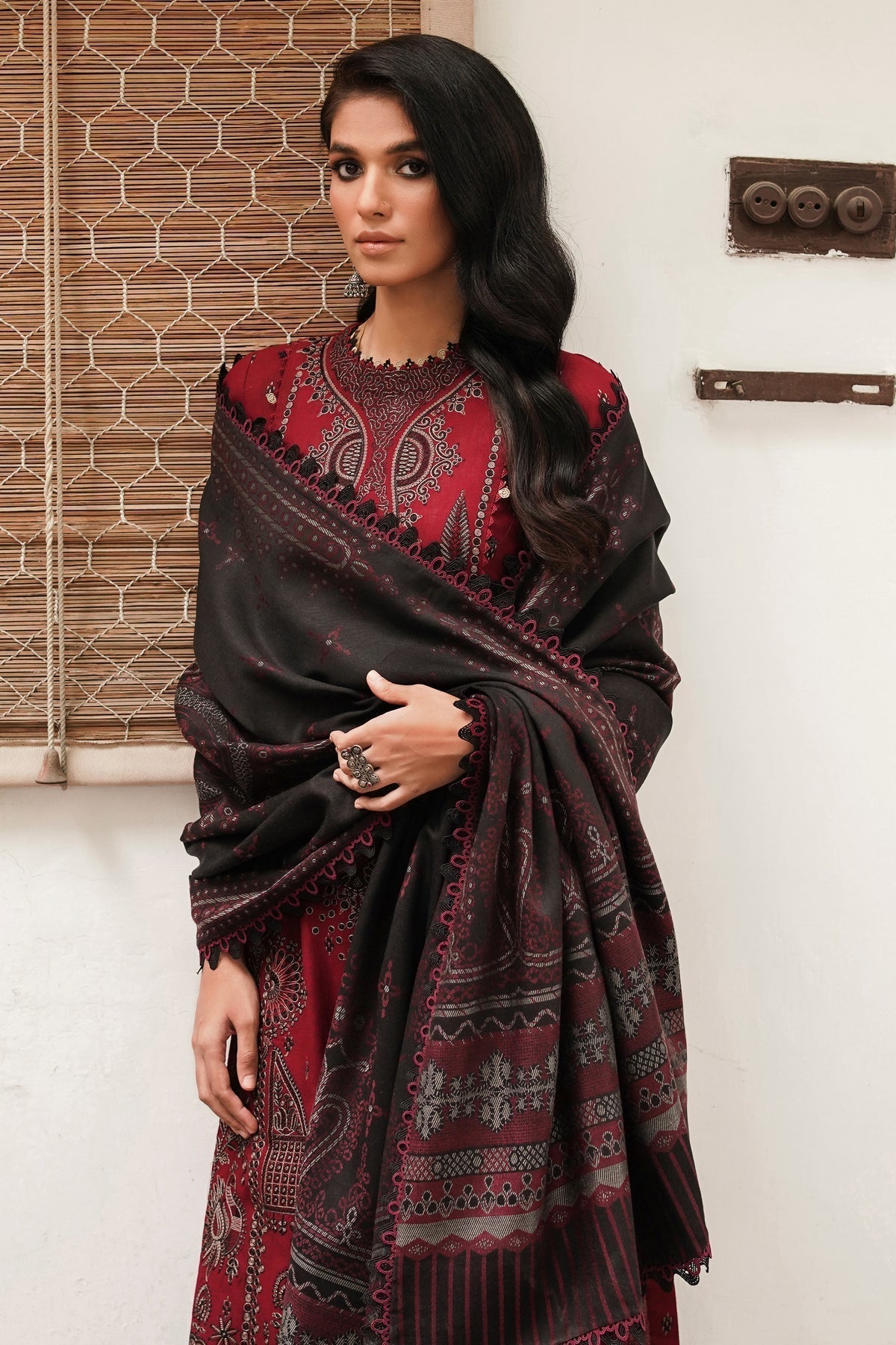 Winter Collection - Jazmin - Shahtoosh Luxury - D#07 (SABUHI)