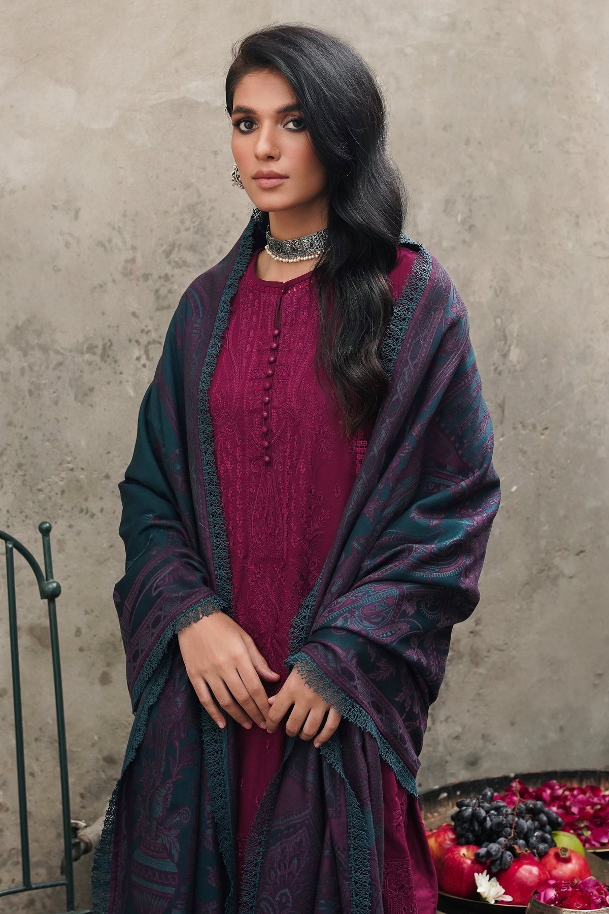 Winter Collection - Jazmin - Shahtoosh Luxury - D#09 (JOHI)