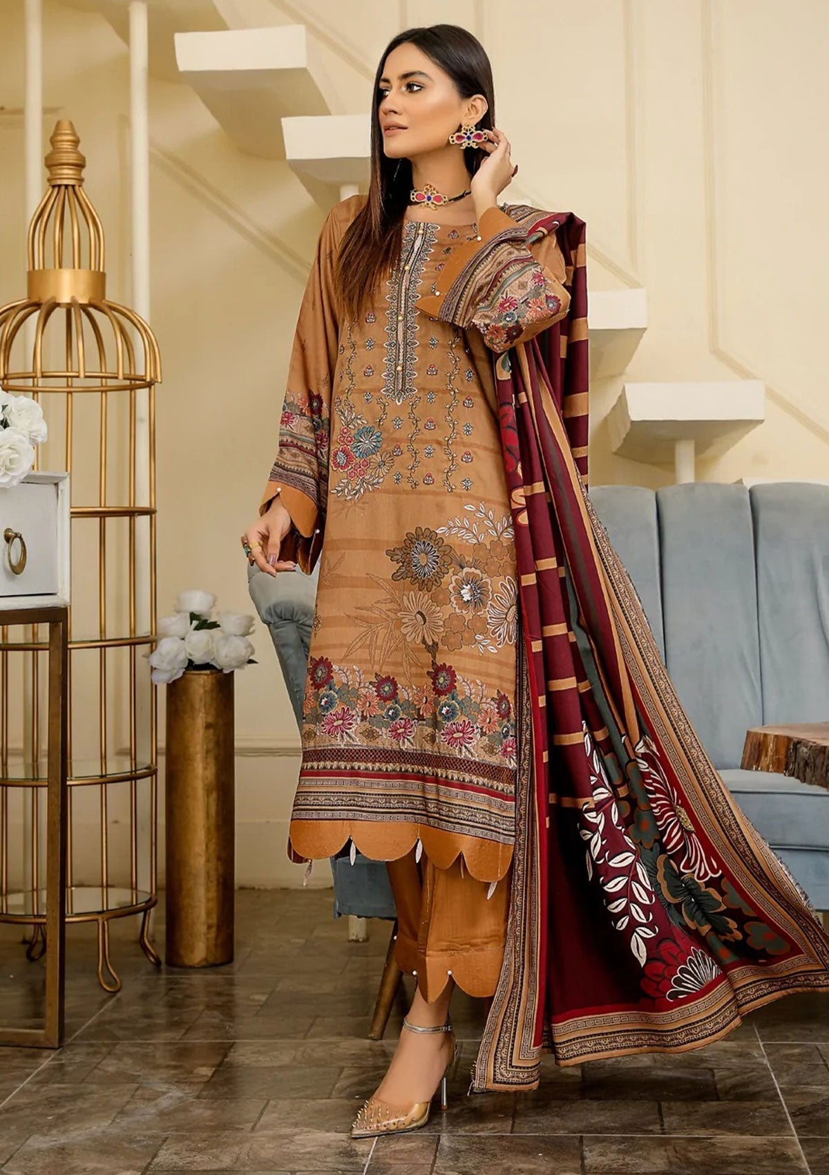 Winter Collection - Lala - Gul e Naz - D#004