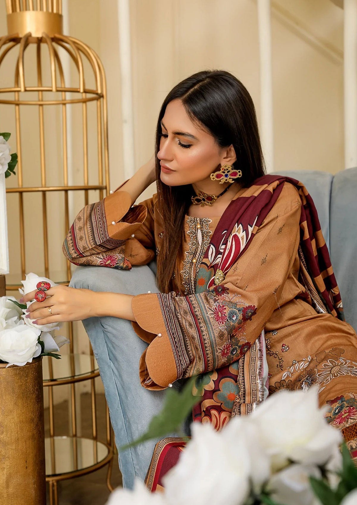 Winter Collection - Lala - Gul e Naz - D#004