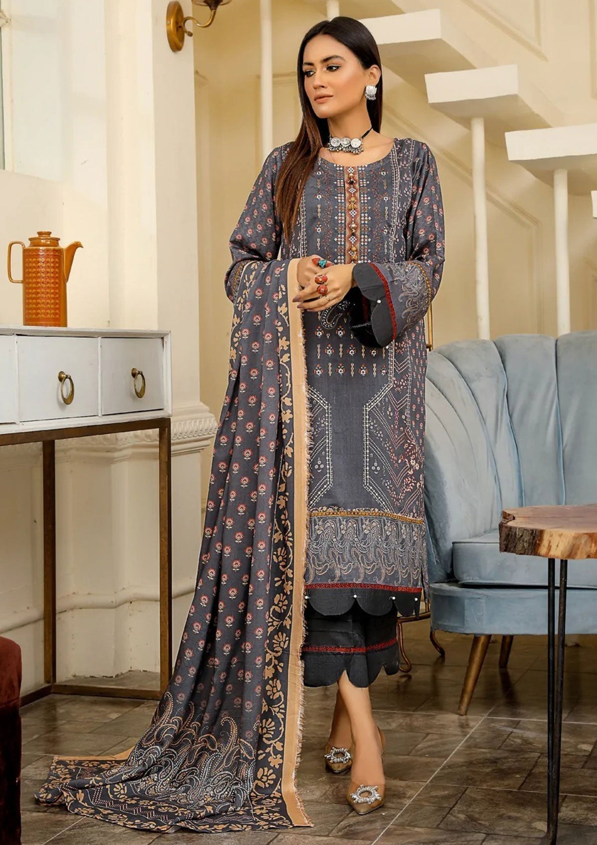 Winter Collection - Lala - Gul e Naz - D#005