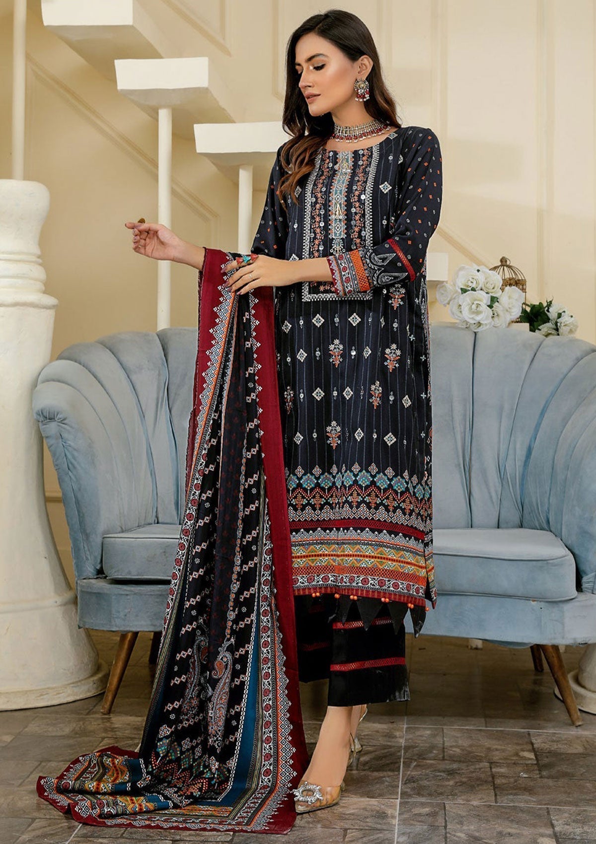 Winter Collection - Lala - Gul e Naz - D#008