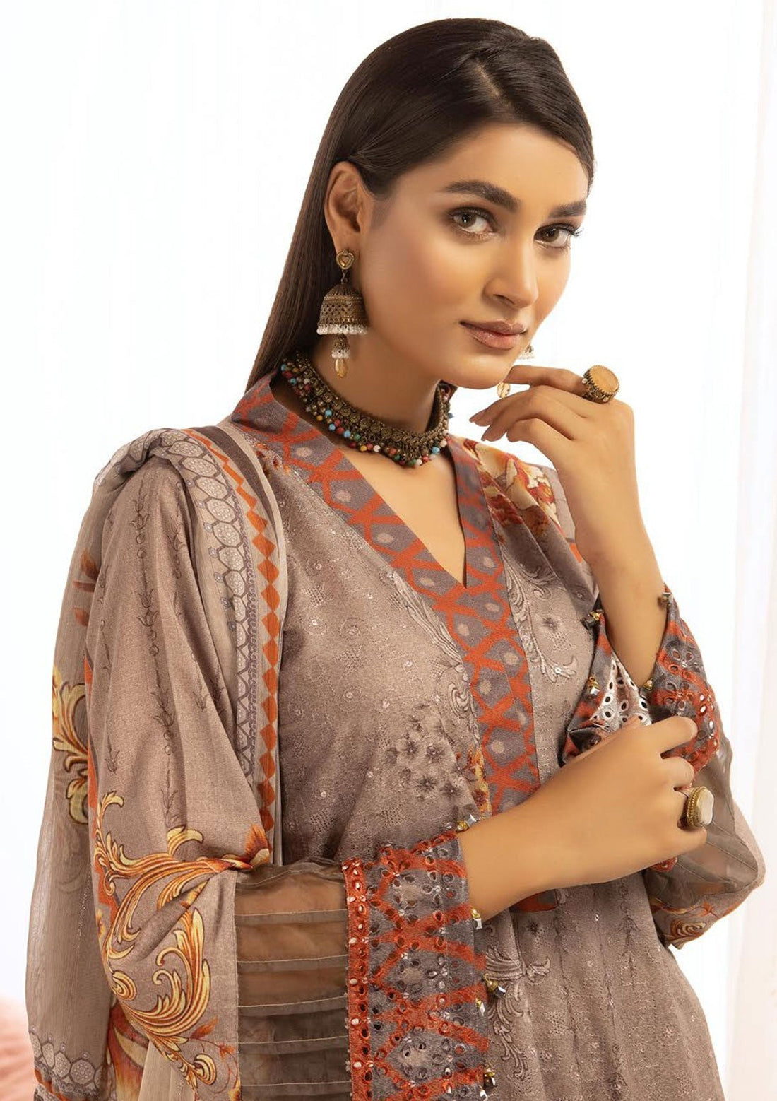 Winter Collection - Mahee's - Chikankari - Karandi - D#10