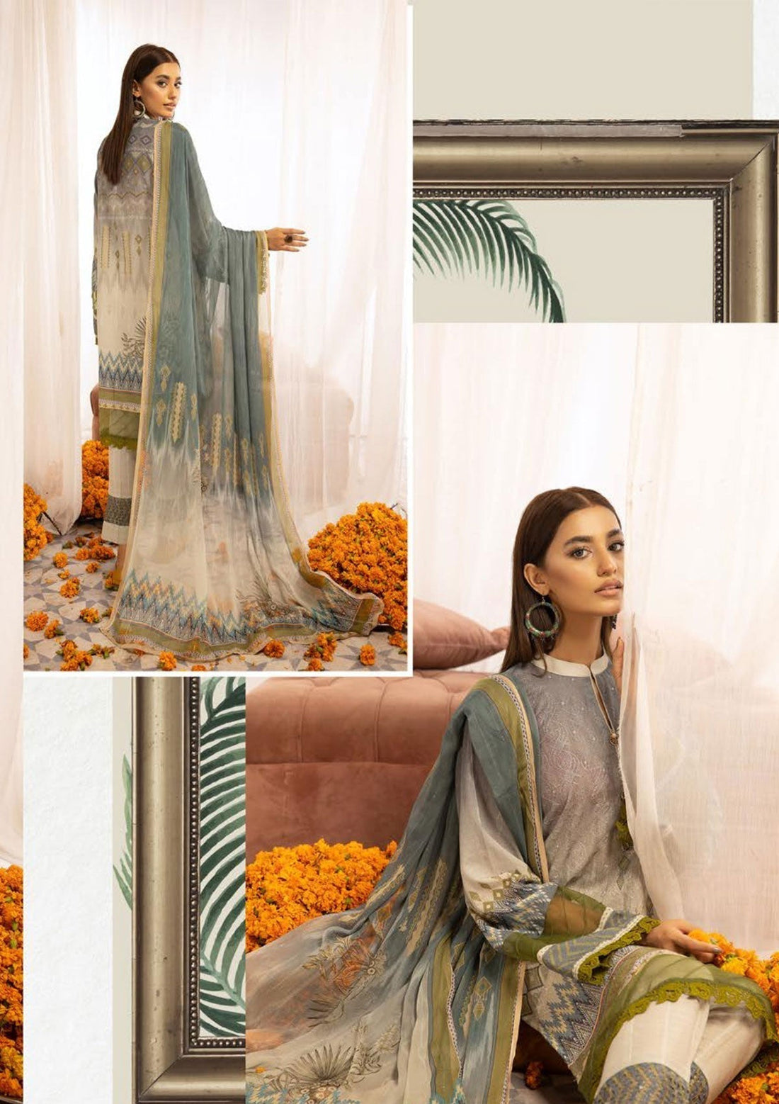Winter Collection - Mahee's - Chikankari - Karandi - D#5