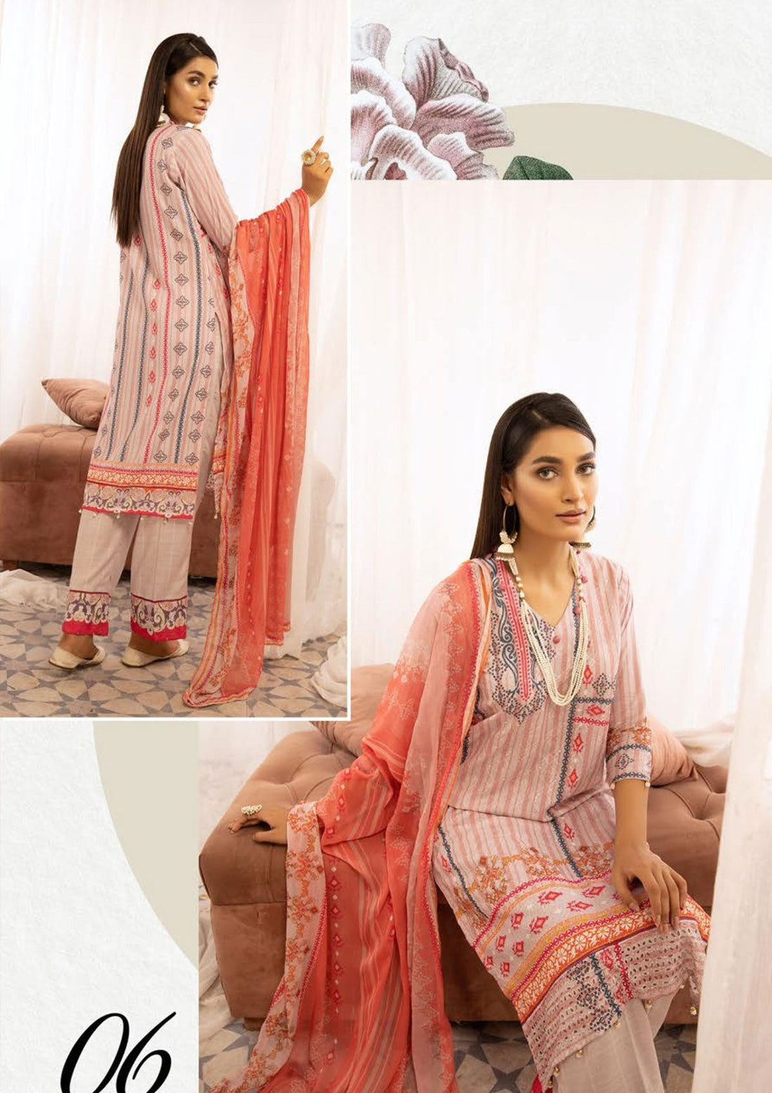 Winter Collection - Mahee's - Chikankari - Karandi - D#6