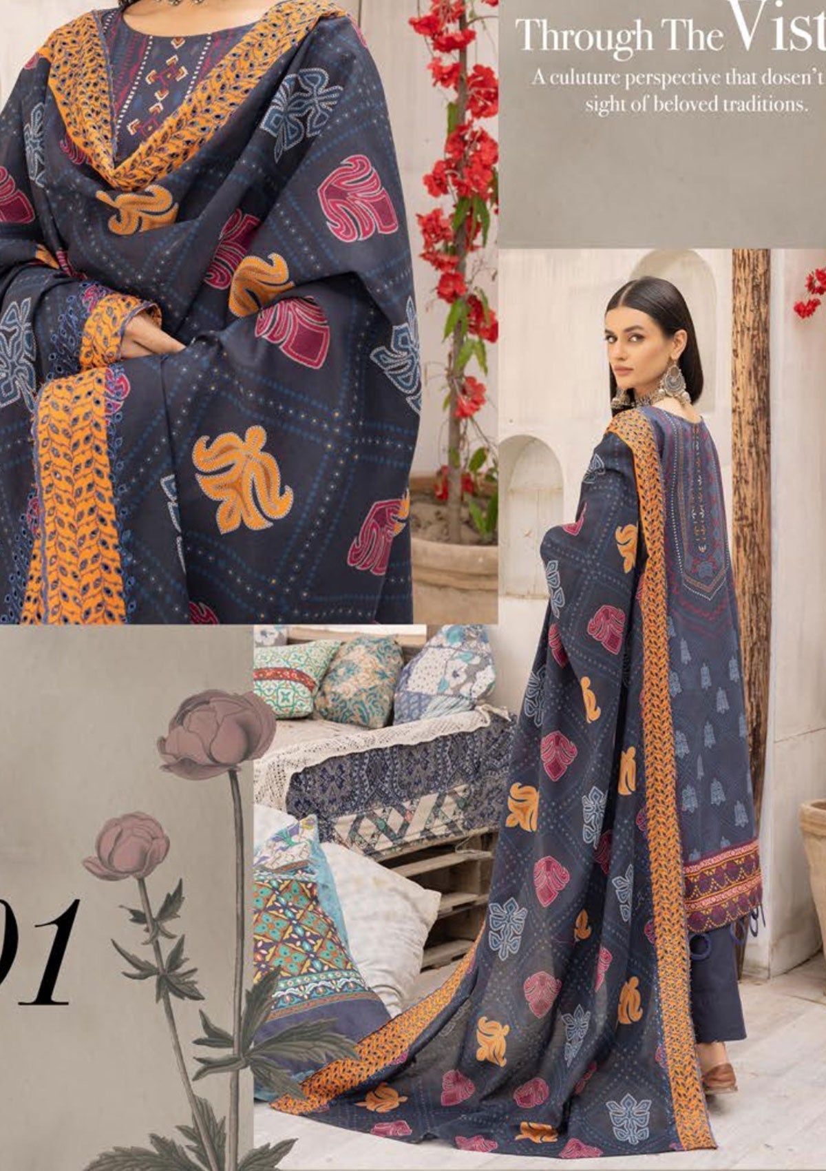 Winter Collection - Mahee's - Khaddar - MK#01