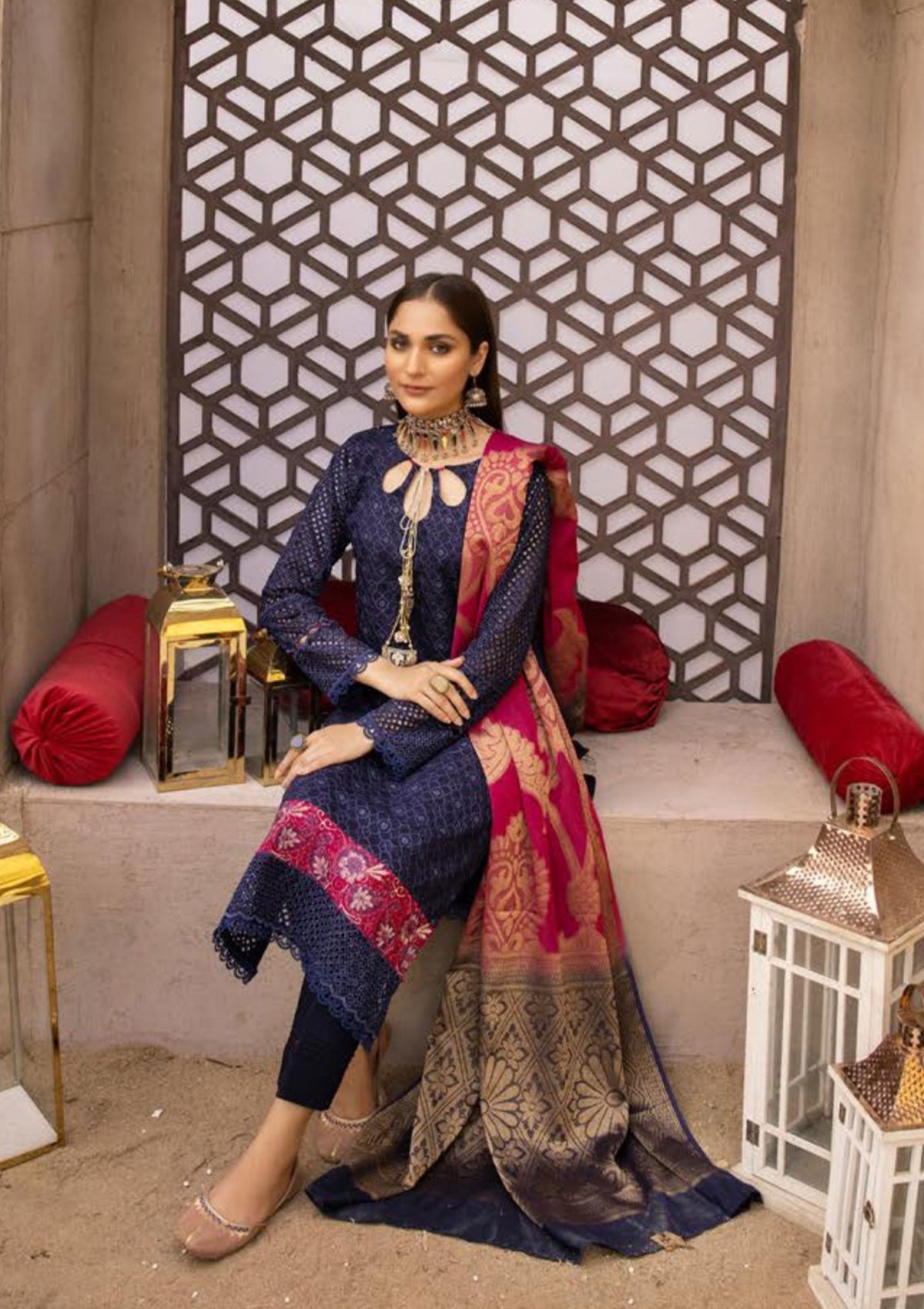Winter Collection - Mahee's - Riaz Arts - Chikankari - MEC#01