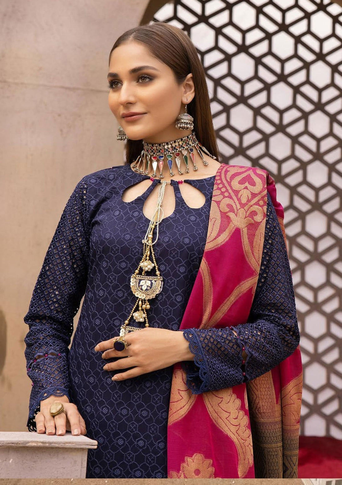 Winter Collection - Mahee's - Riaz Arts - Chikankari - MEC#01