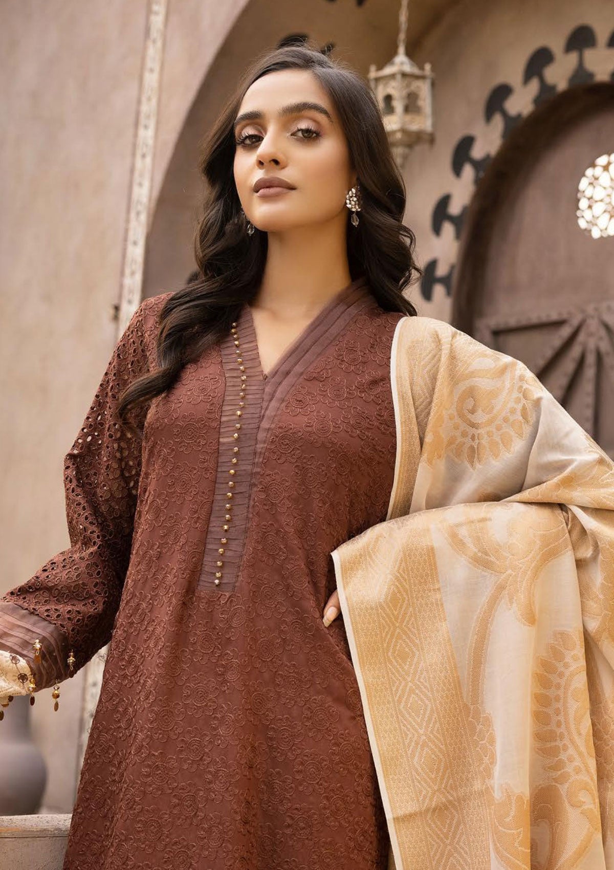Winter Collection - Mahee's - Riaz Arts - Chikankari - MEC#02
