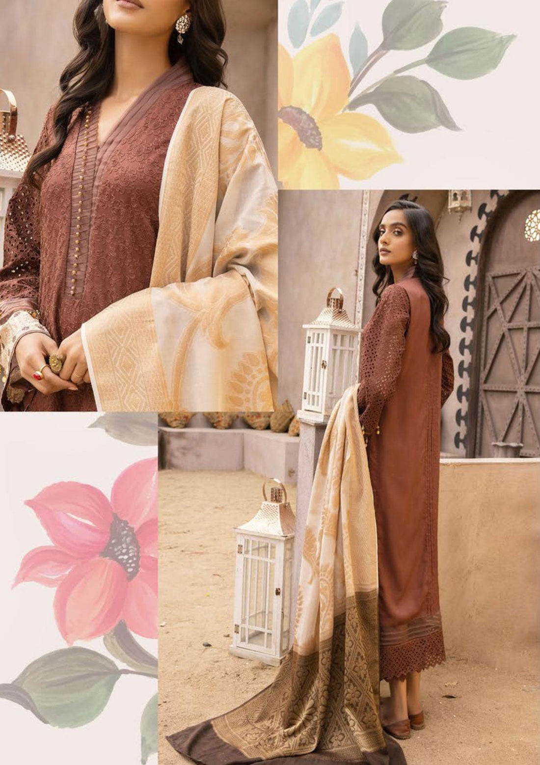 Winter Collection - Mahee's - Riaz Arts - Chikankari - MEC#02