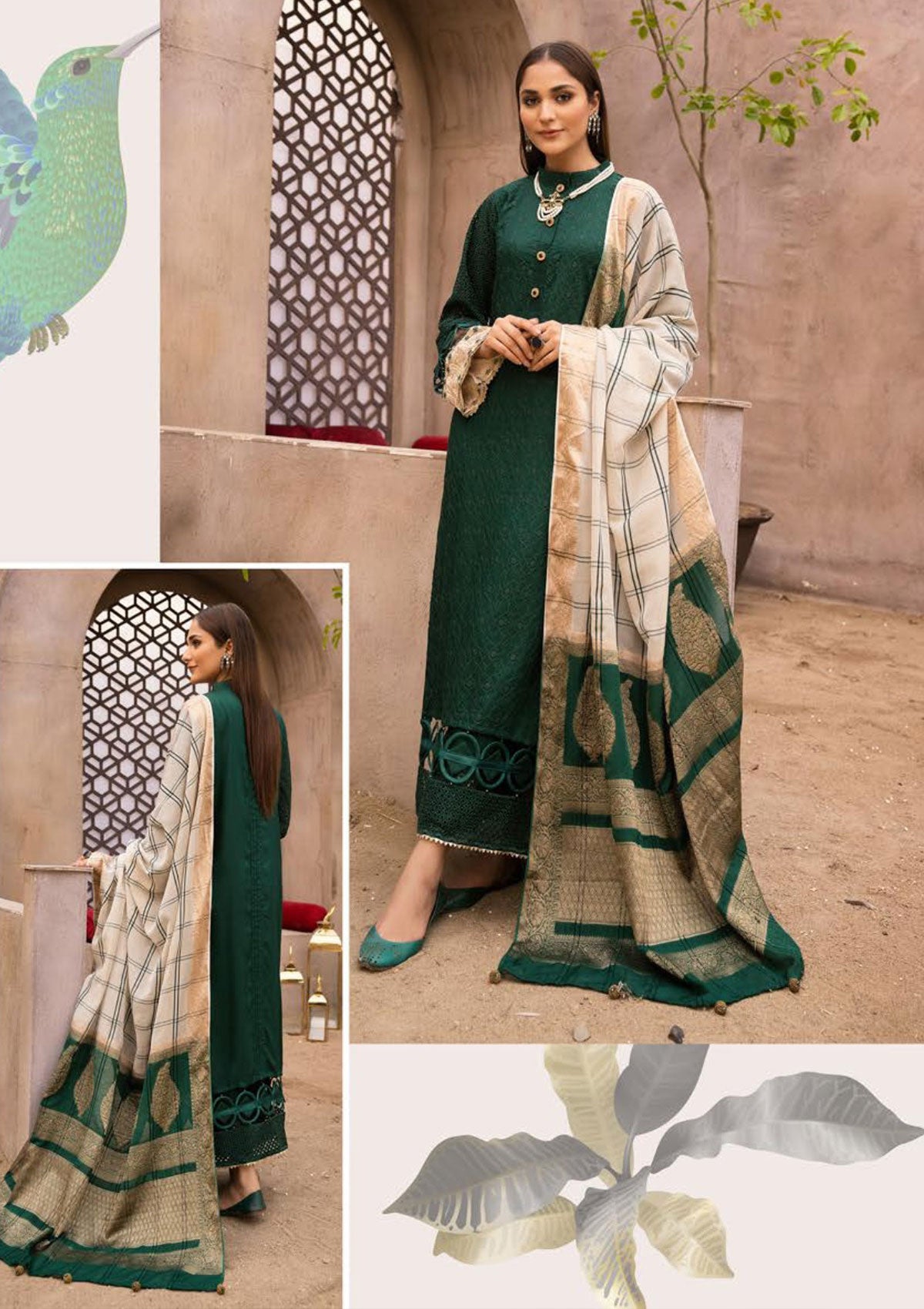 Winter Collection - Mahee's - Riaz Arts - Chikankari - MEC#04