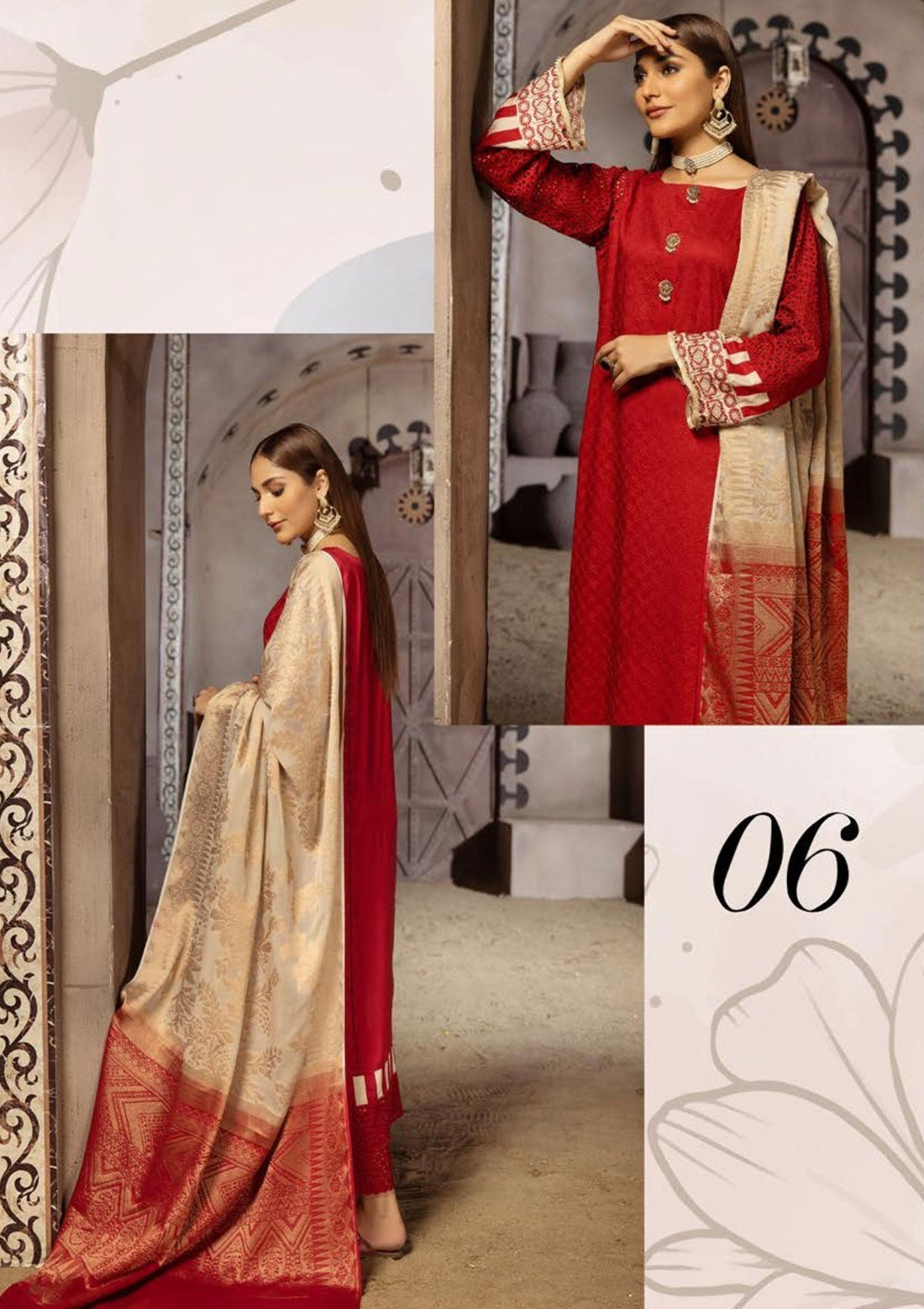 Winter Collection - Mahee's - Riaz Arts - Chikankari - MEC#06