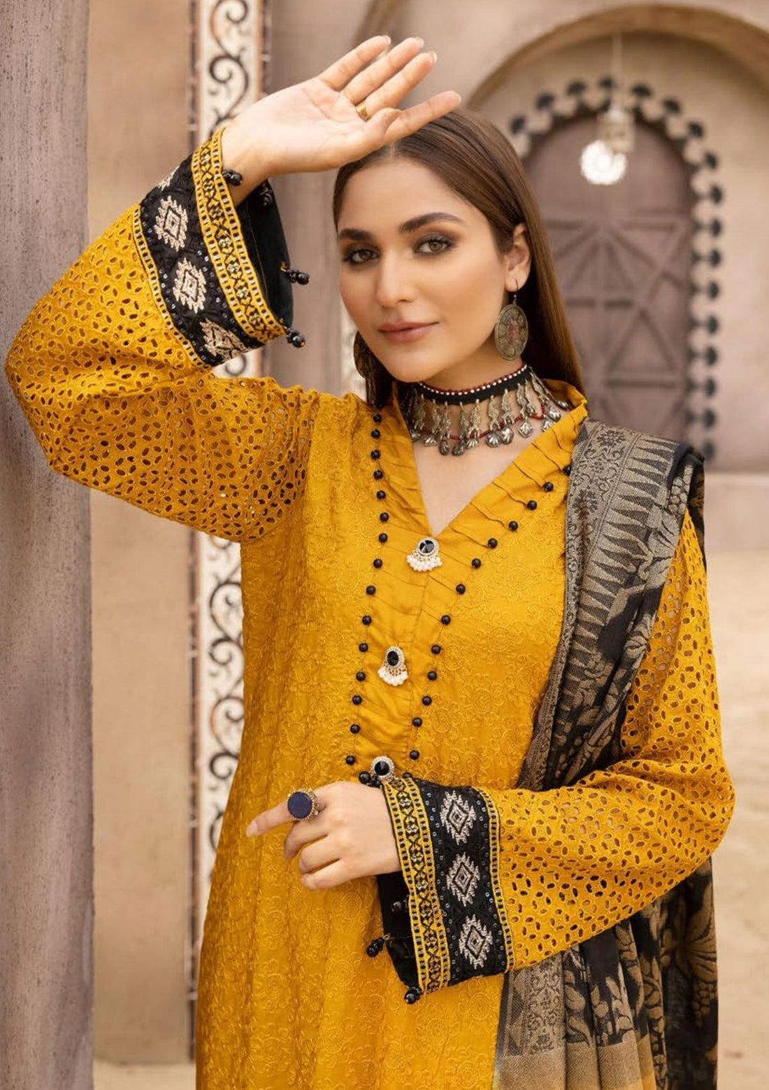Winter Collection - Mahee's - Riaz Arts - Chikankari - MEC#07