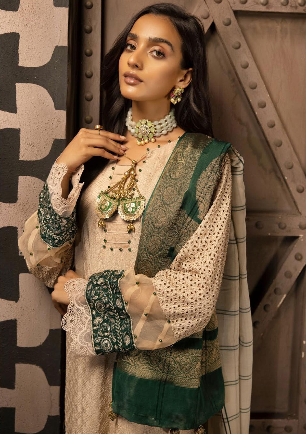 Winter Collection - Mahee's - Riaz Arts - Chikankari - MEC#08