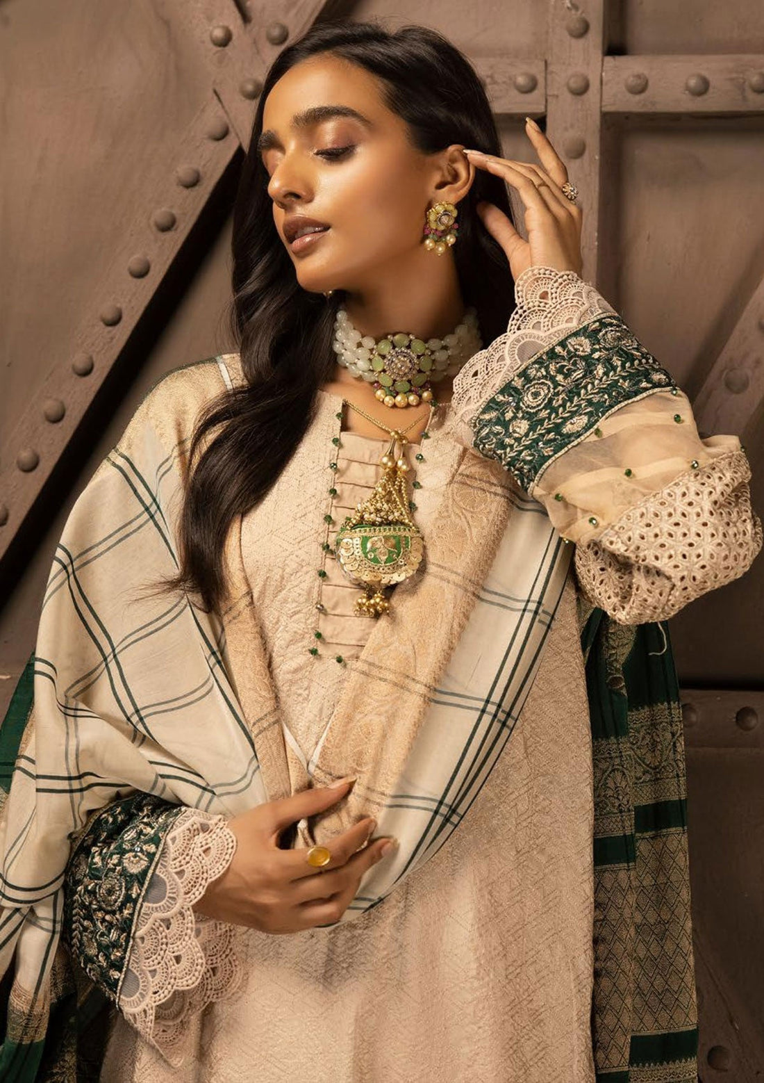 Winter Collection - Mahee's - Riaz Arts - Chikankari - MEC#08