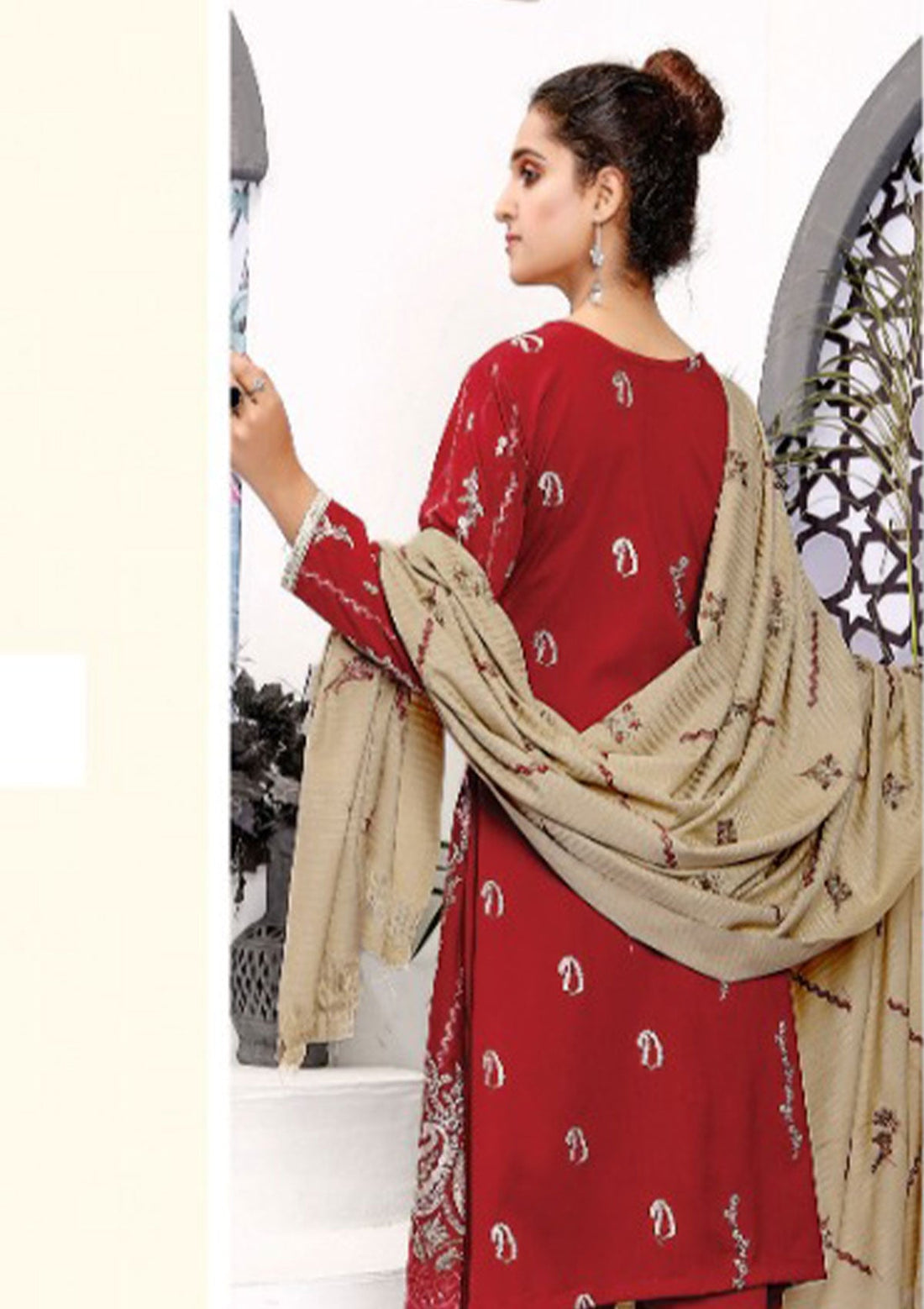 Winter Collection - Marjjan - MRW#444 - MAROON