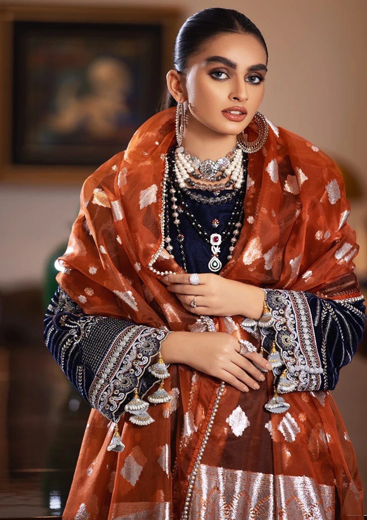 Winter Collection - Marjjan - Memsaab - Velvet - WV#1