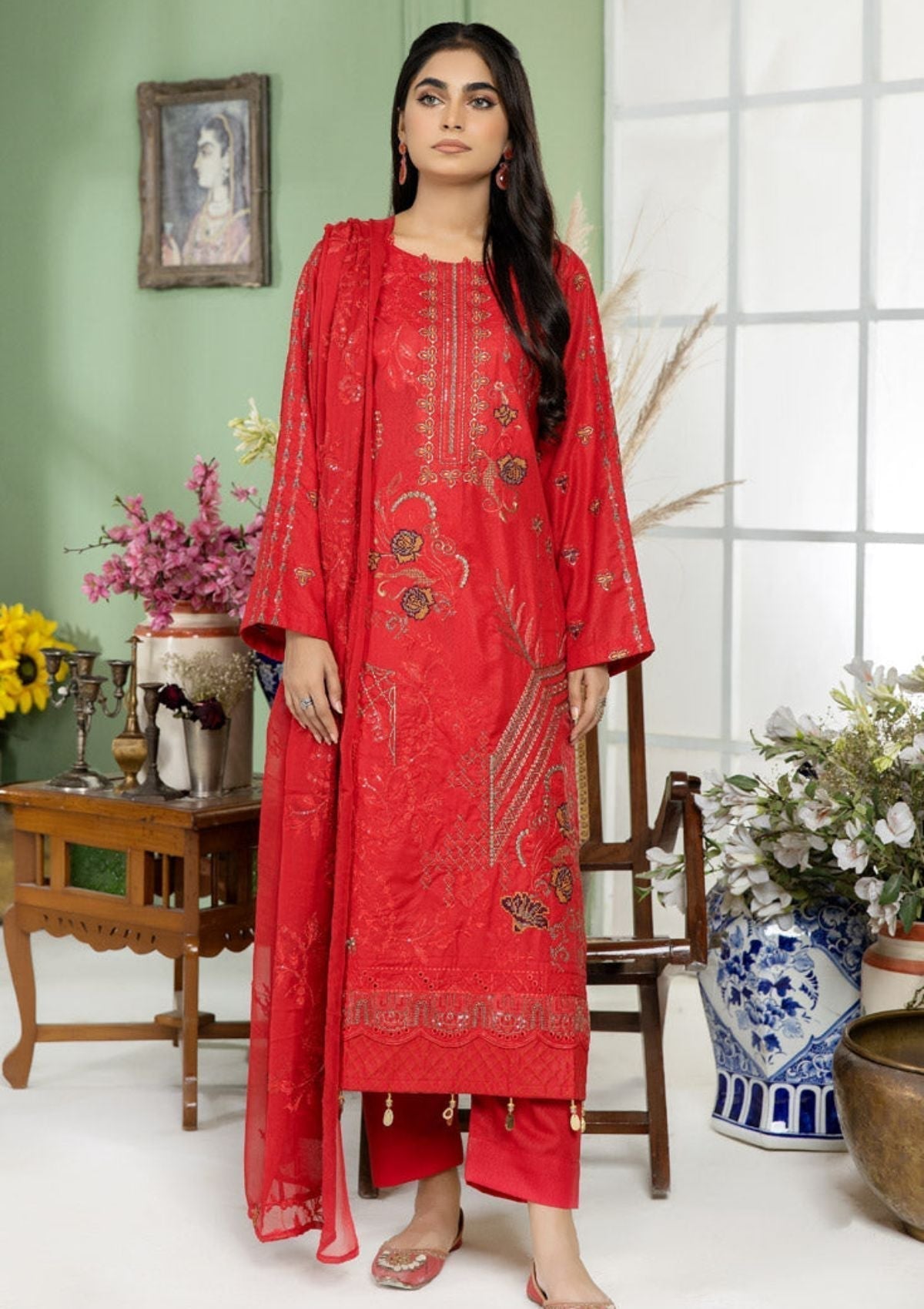 Winter Collection - Marjjan - SKC#22- Red