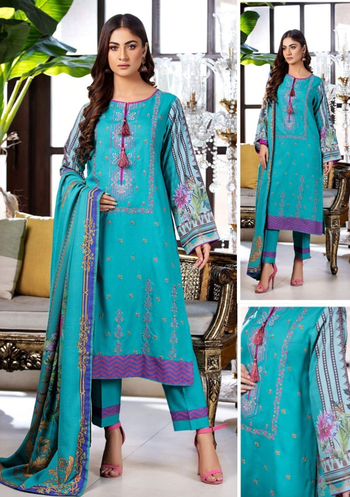 Winter Collection - Noor Jahan - Mina Hassan - D#7