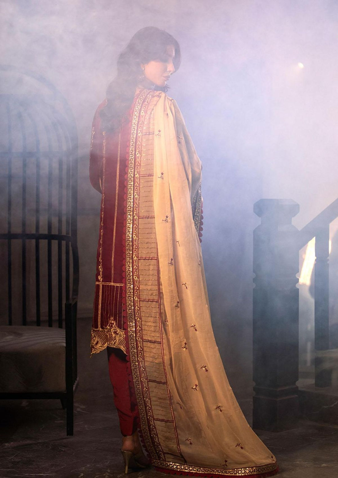 Winter Collection - Noorma Kaamal - Heer - Velvet - NKV#01