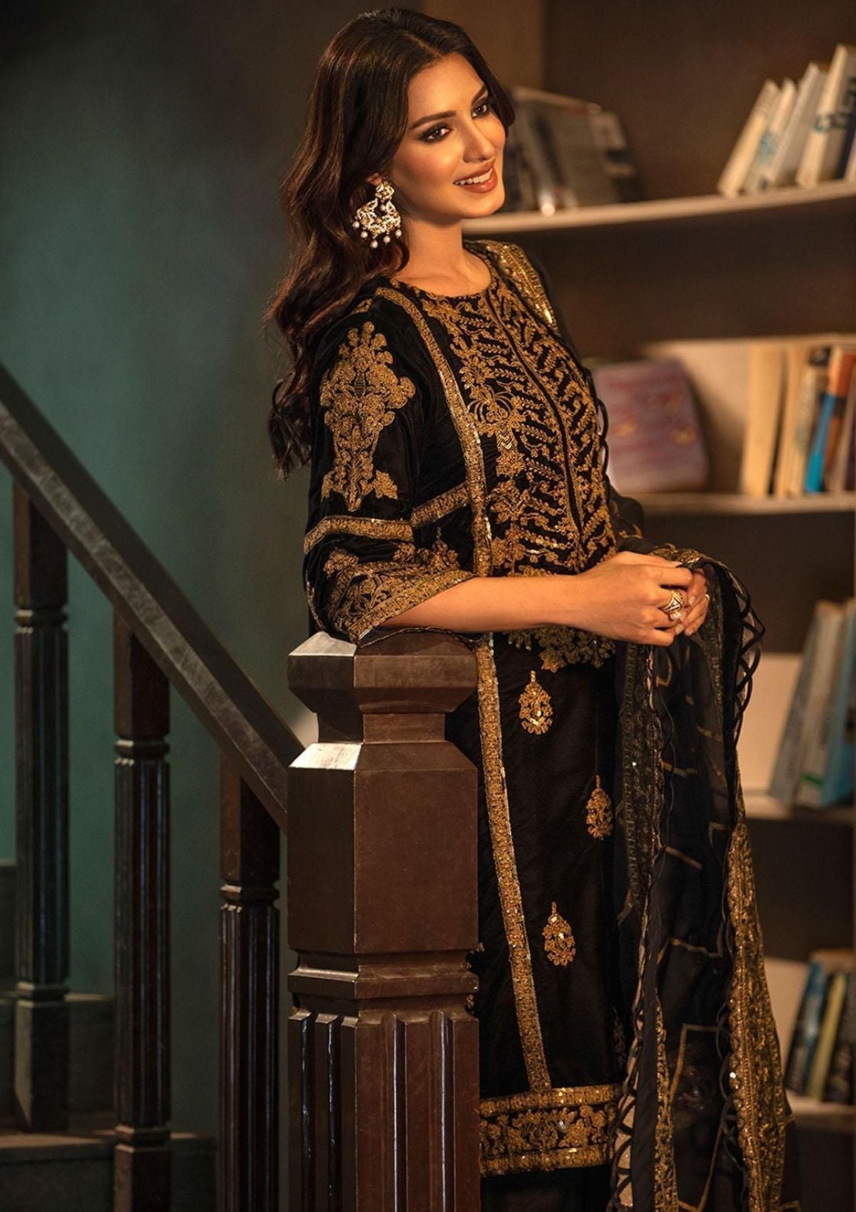 Winter Collection - Noorma Kaamal - Heer - Velvet - NKV#02