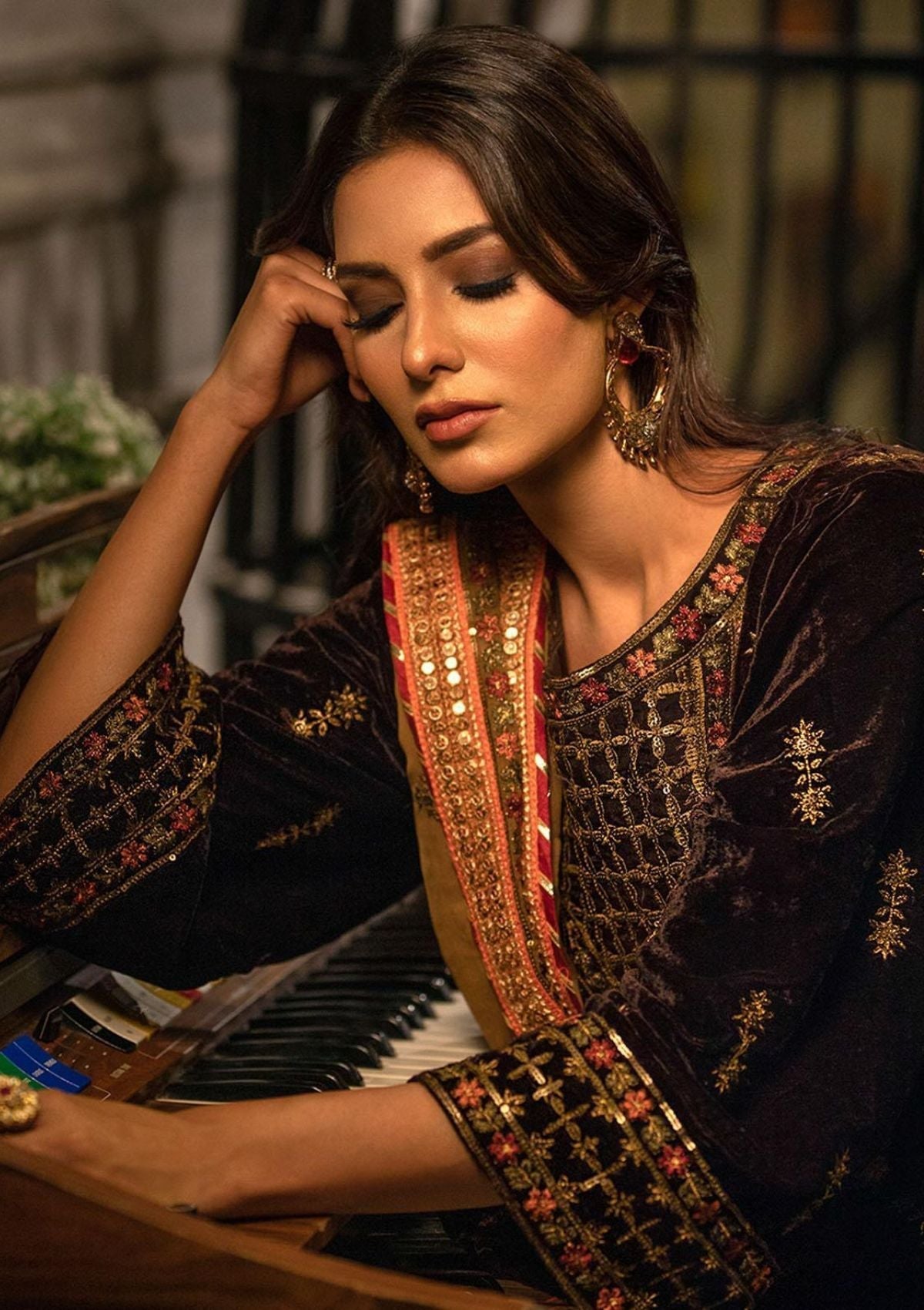 Winter Collection - Noorma Kaamal - Heer - Velvet - NKV#03