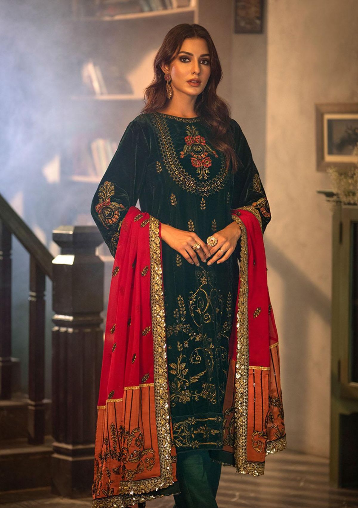 Winter Collection - Noorma Kaamal - Heer - Velvet - NKV#04